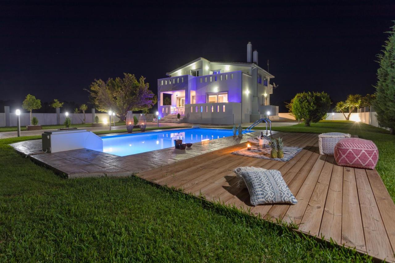 Muthee Luxurious Private Villa Laganas Exteriör bild