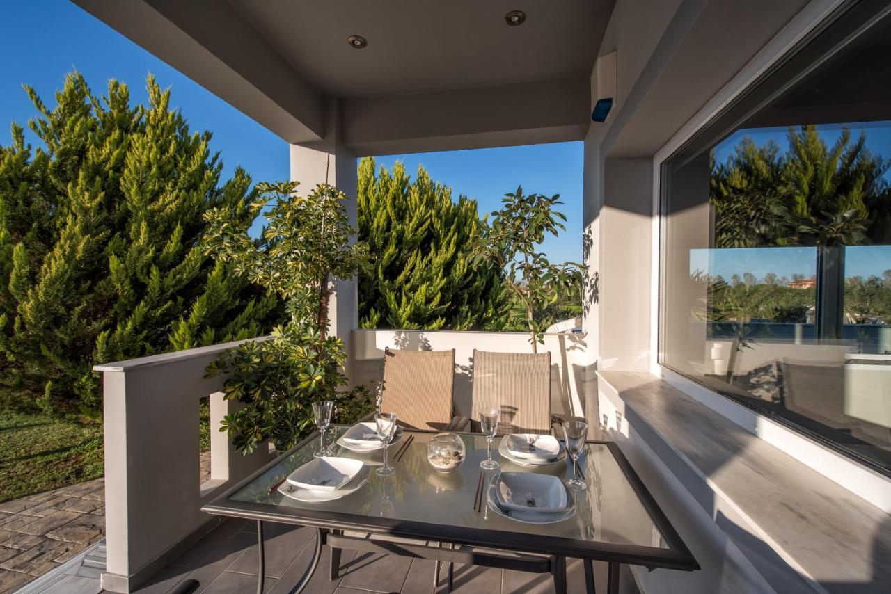 Muthee Luxurious Private Villa Laganas Exteriör bild