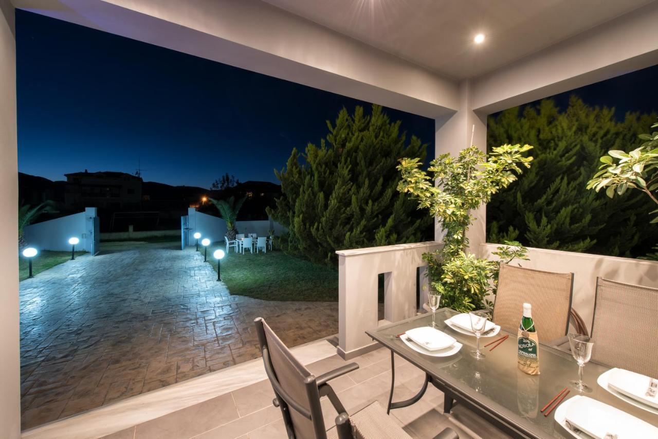 Muthee Luxurious Private Villa Laganas Exteriör bild
