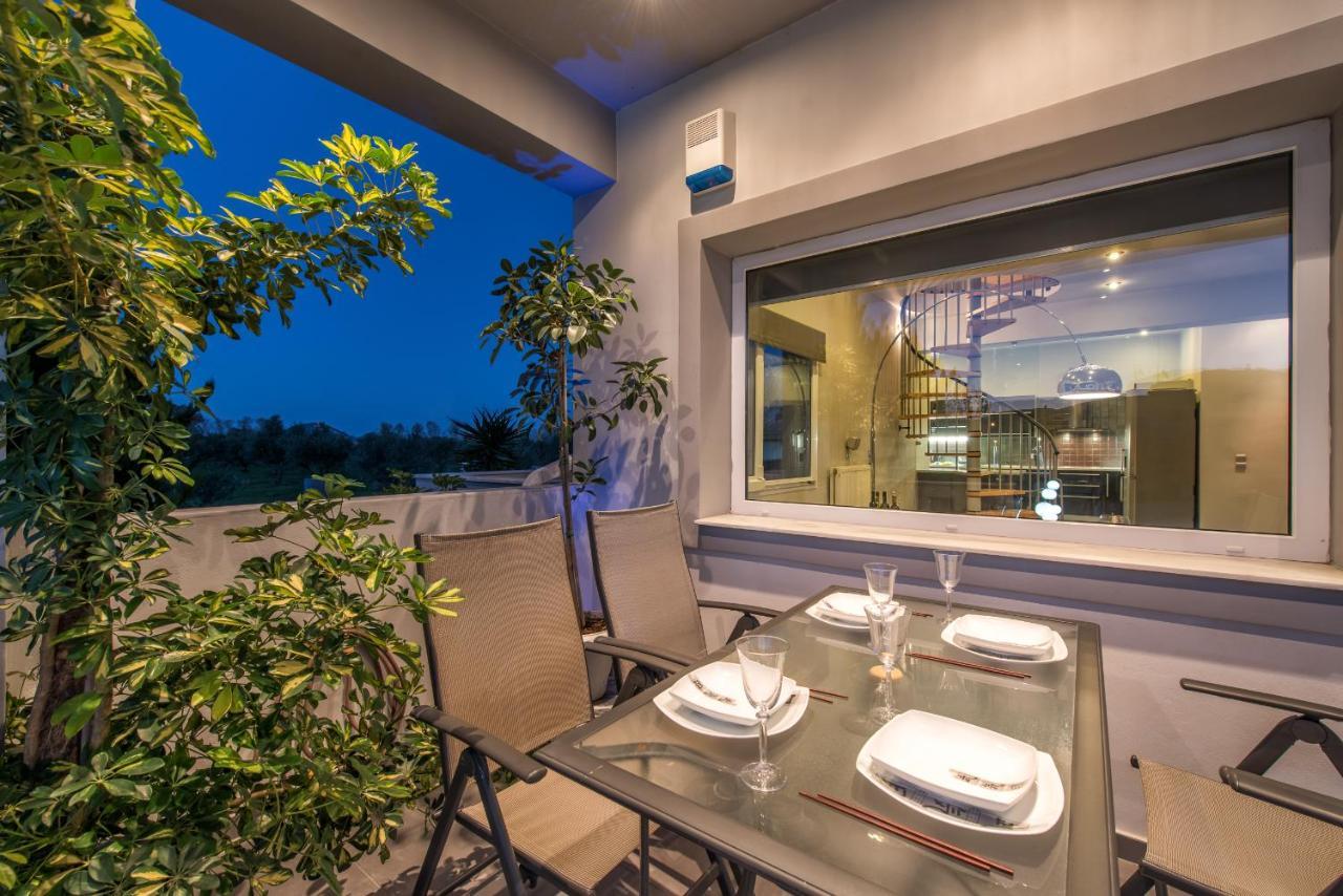 Muthee Luxurious Private Villa Laganas Exteriör bild