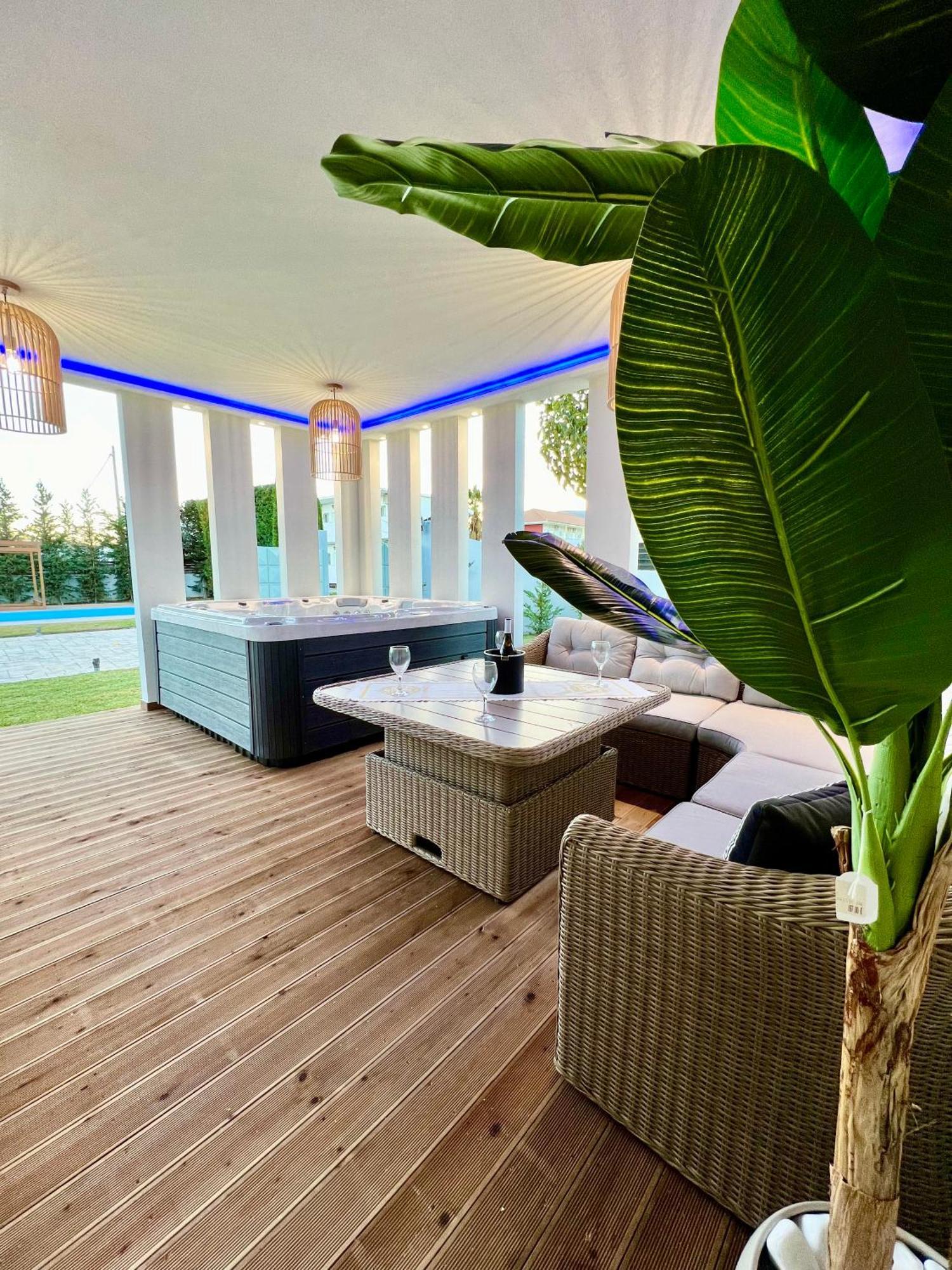 Muthee Luxurious Private Villa Laganas Exteriör bild