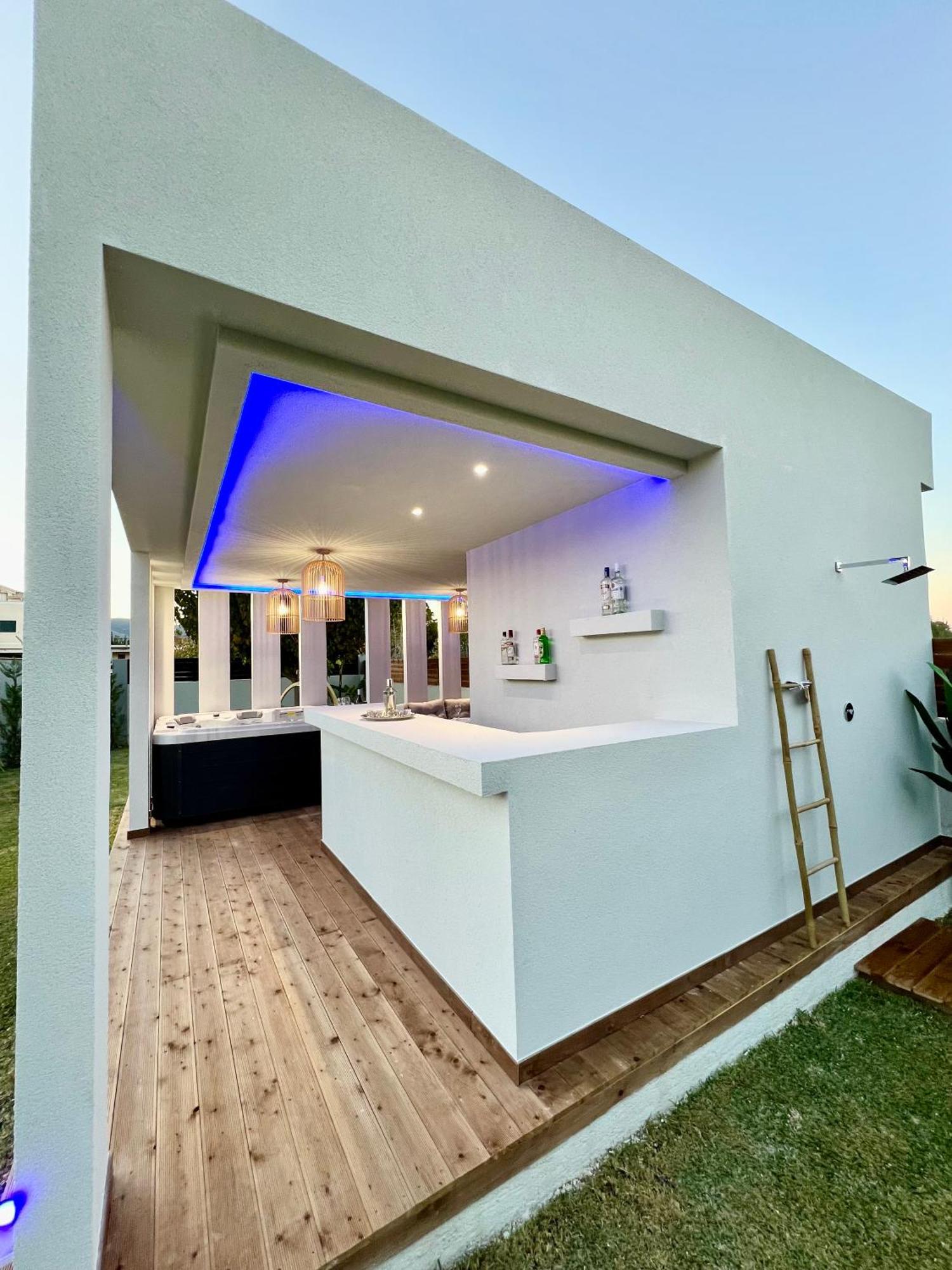 Muthee Luxurious Private Villa Laganas Exteriör bild